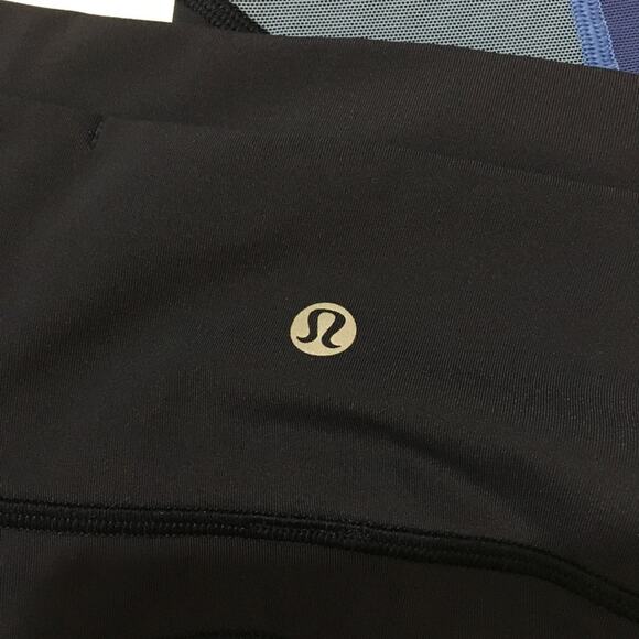 Lululemon Mix & Mesh Crop *21" - Midnight Navy - 4 - Picture 8 of 11